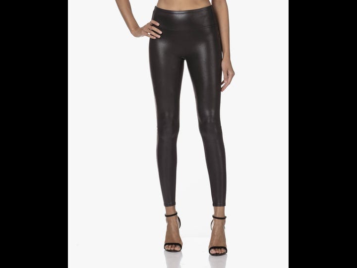 spanx-ready-to-wow-faux-leather-leggings-black-womens-l-pants-shorts-leather-faux-leather-leggings-1