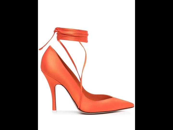 the-attico-ruby-lace-up-pumps-orange-1