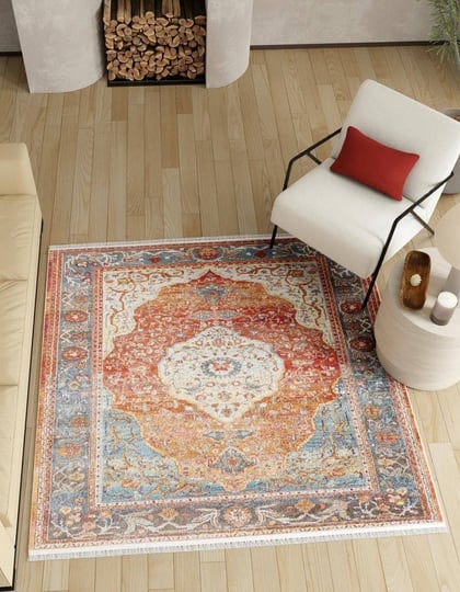 havana-3-ft-square-orange-bohemian-area-rug-1