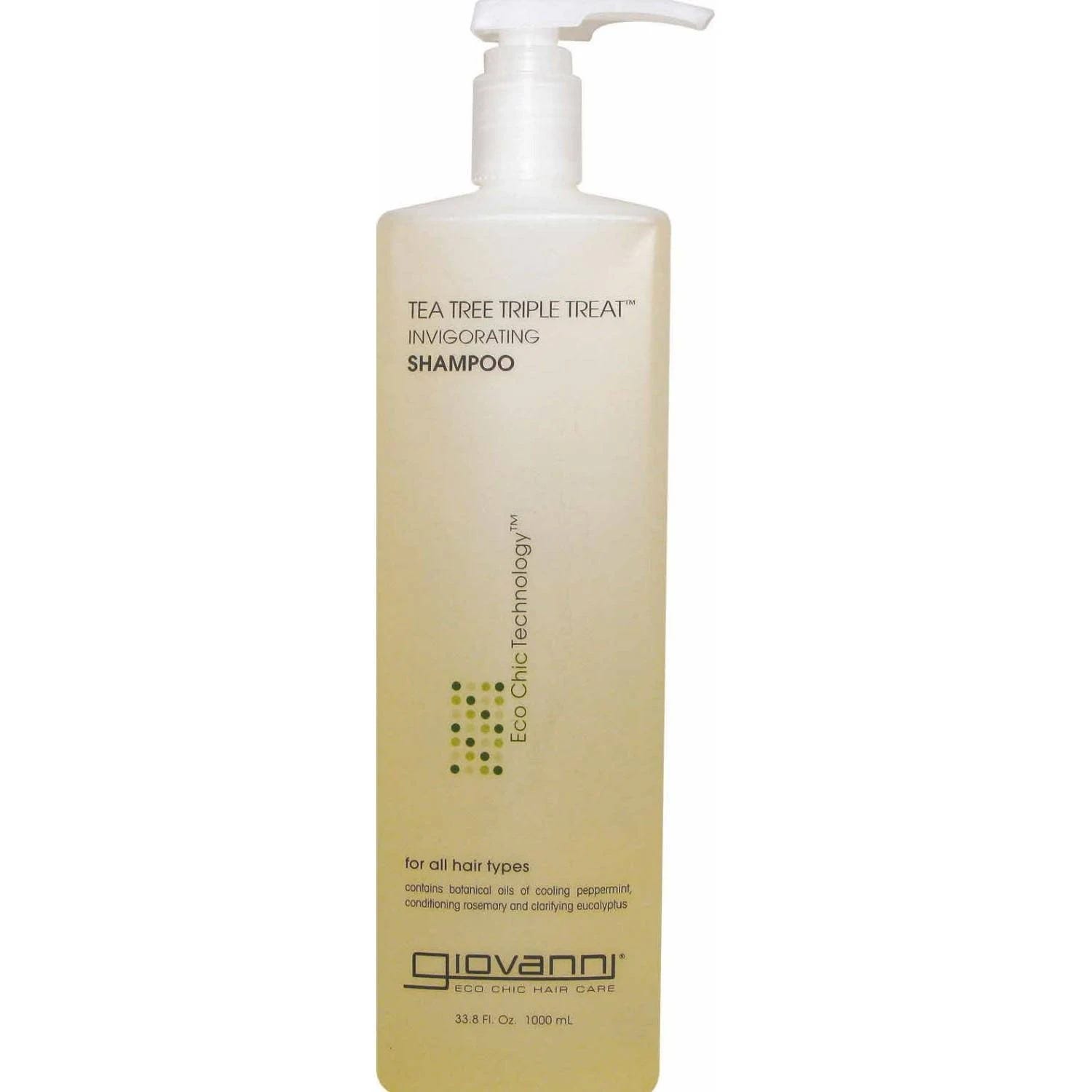 Giovanni Tea Tree Triple Treat Fortifying Shampoo: 
33.8 oz Bottle | Image