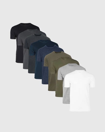 true-classic-multicolor-essential-crew-t-shirt-9-pack-cotton-blend-athletic-cut-large-l-1