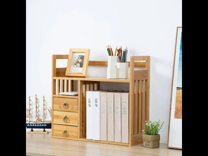 maydear-bamboo-desktop-bookshelf-with-3-drawers-desk-storage-organizer-shelf-rack-for-office-supplie-1