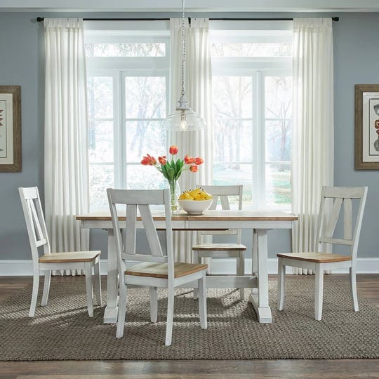 liberty-lindsey-farm-5-piece-trestle-table-set-white-1