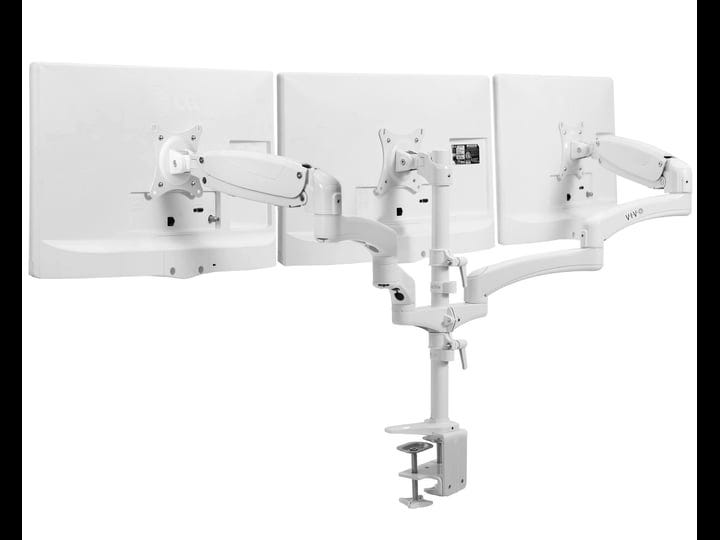 vivo-white-triple-monitor-desk-mount-2-pneumatic-arms-1-fixed-adjustable-3-screens-up-to-32-stand-v3-1