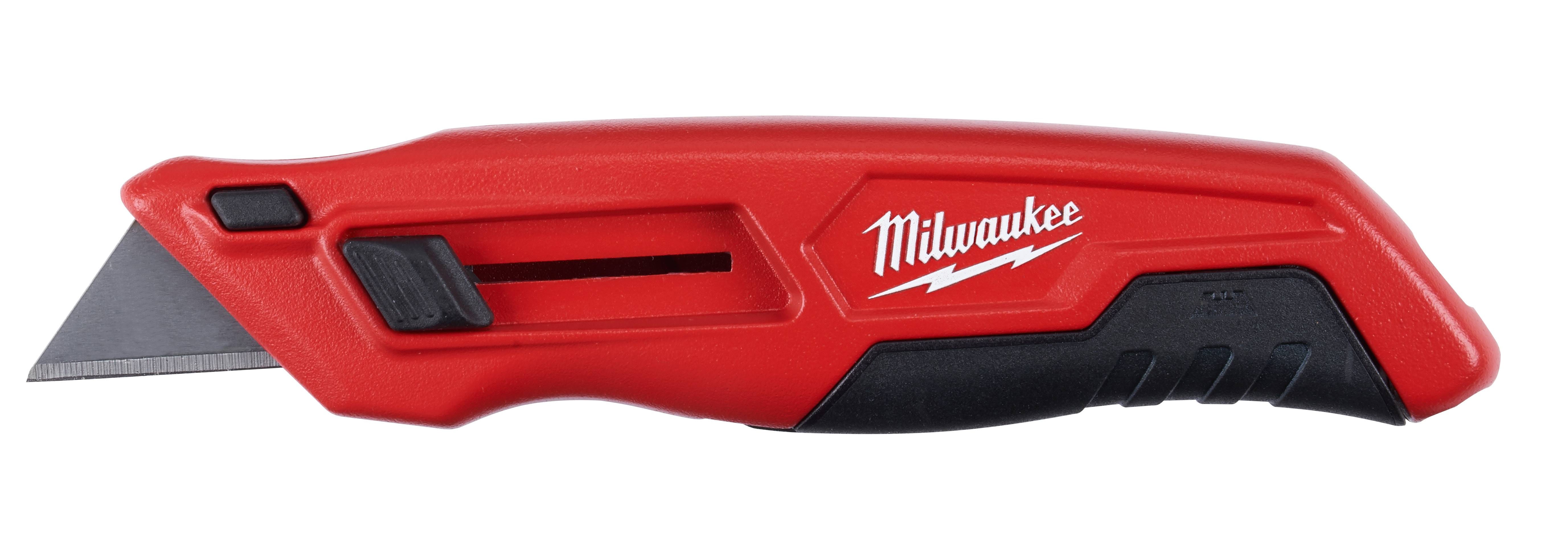 Milwaukee Side Slide Utility Knife with Slide Button and Blade Storage | Image
