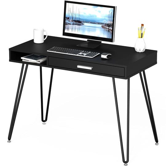 shw-claire-40-inch-desk-with-drawer-black-1