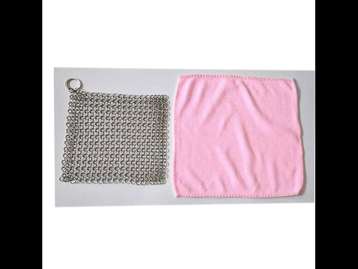 broilpro-cast-iron-cleaner-xl-7x7-premium-stainless-steel-chainmail-scrubber-with-clean-cloth-1
