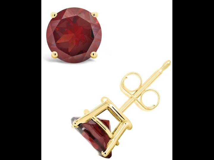 belk-co-14k-yellow-gold-7mm-round-garnet-stud-earrings-1