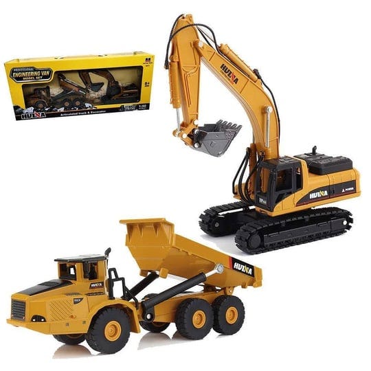 gemini-genius-2pcs-construction-vehicle-toys-dump-truck-and-excavator-set-heavy-metal-1-50-scale-dig-1
