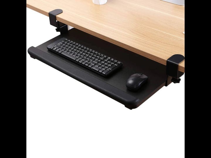 flexispot-large-keyboard-tray-under-desk-ergonomic-25-30-including-clamps-x-12-in-c-clamp-mount-retr-1