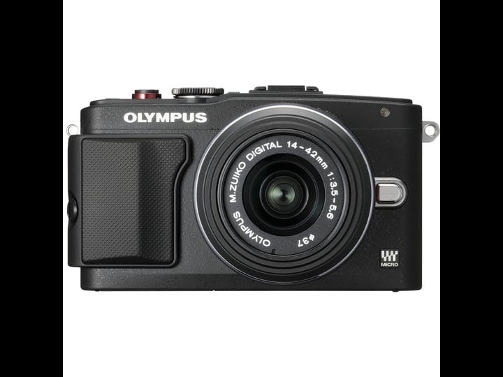 olympus-pen-e-pl6-digital-camera-with-14-42mm-ii-lens-black-1