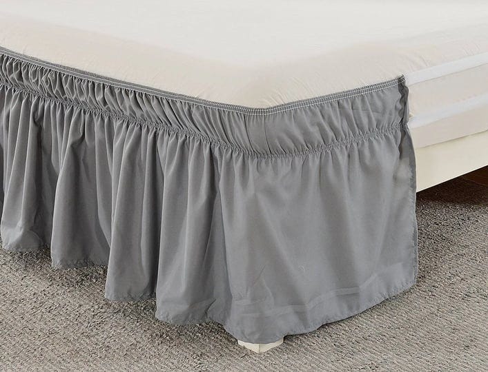 meila-bed-skirt-three-fabric-sides-elastic-wrap-around-dust-ruffled-solid-bed-skirts-easy-on-easy-of-1