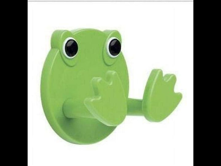 085-03-1624-green-frog-single-coat-hat-robe-hook-1