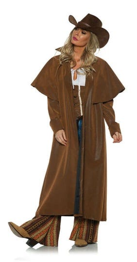 underwraps-womens-western-cowgirl-costumefemale-duster-coat-brown-1