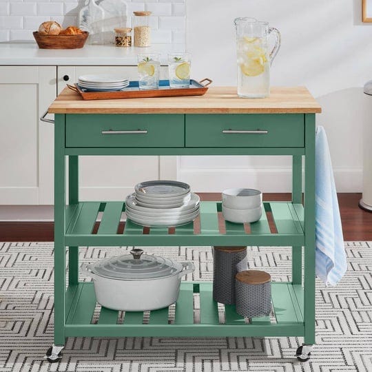 stylewell-glenville-endive-green-rolling-kitchen-cart-with-1