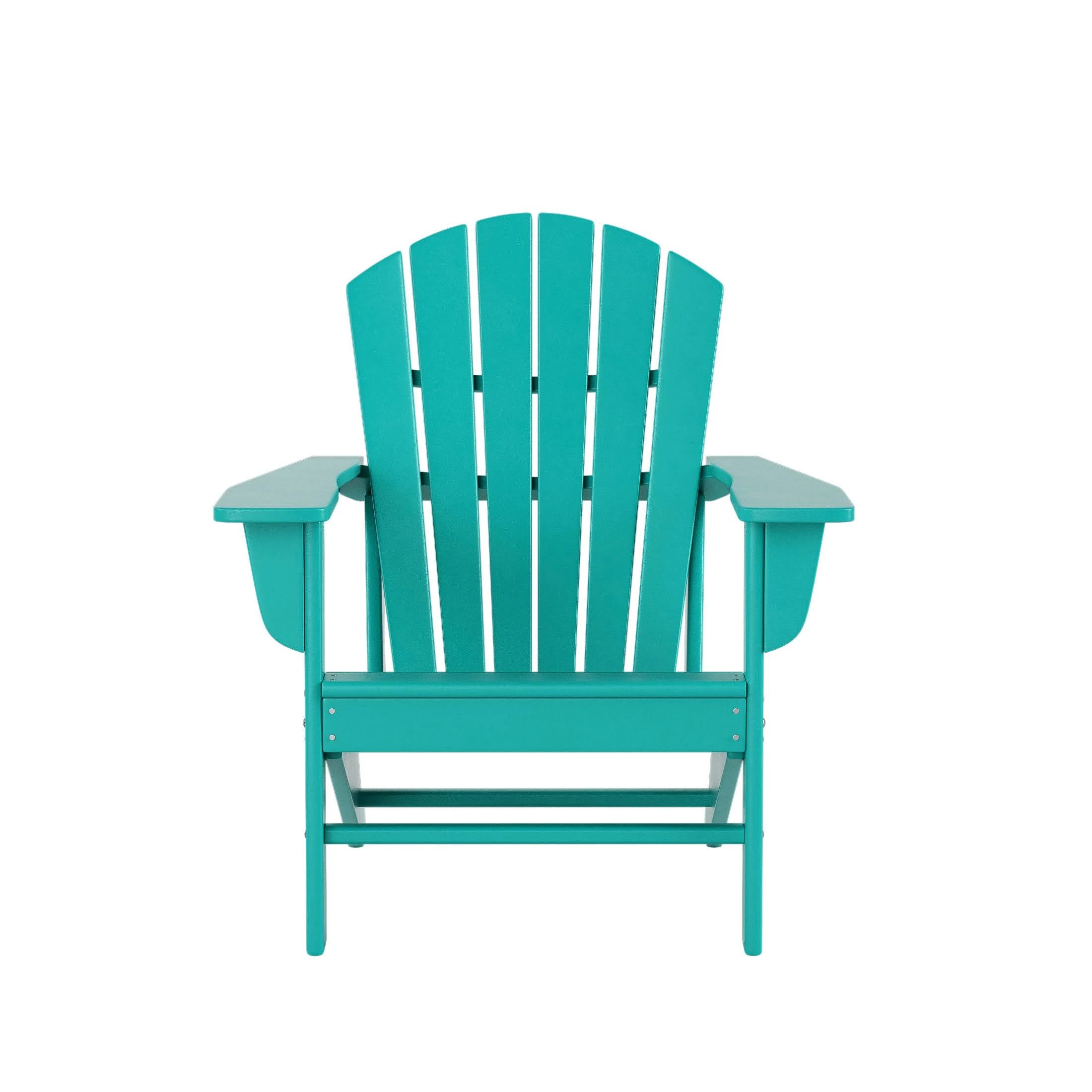 Westintrends Turquoise Outdoor Patio Adirondack Chair | Image
