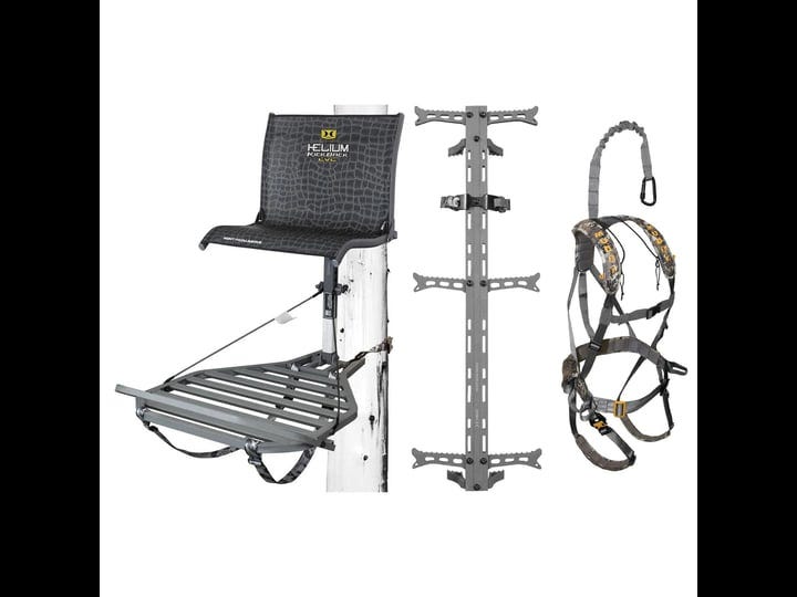 hawk-helium-kickback-tree-stand-set-of-3-climbing-sticks-muddy-ambush-harness-1