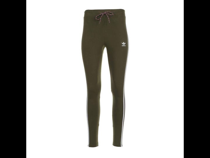 womens-originals-drawstring-leggings-in-green-cotton-by-adidas-1