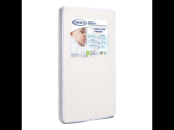 graco-ultra-premium-2-in-1-crib-and-toddler-mattress-1