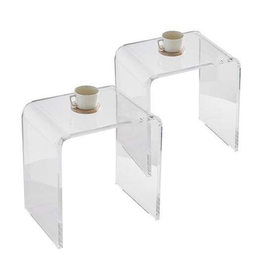 vevor-acrylic-end-table-2-pcs-c-shaped-lucite-side-tables-clear-acrylic-side-table-for-drink-food-sn-1