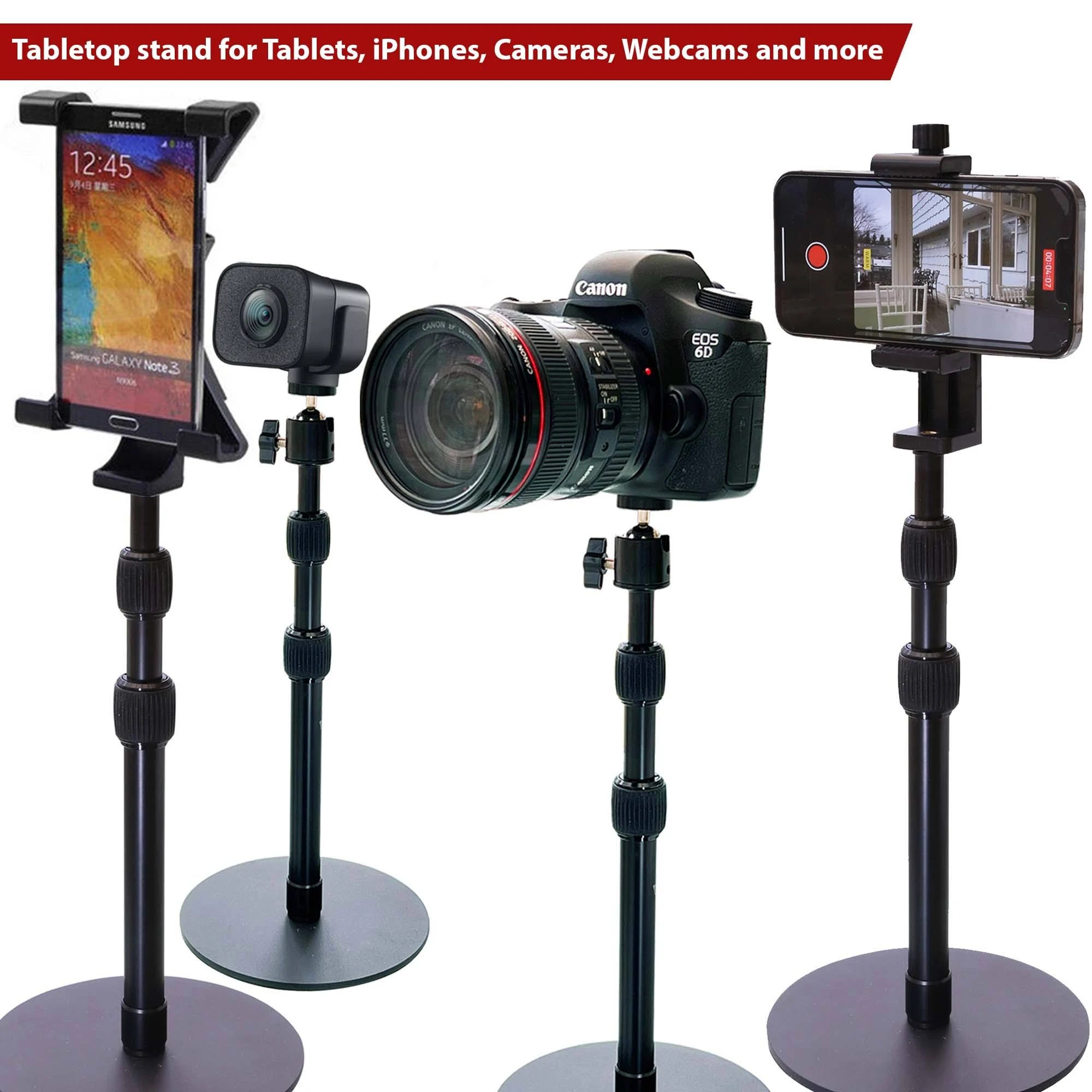 Vidpro ST18: Portable Webcam Stand for Cameras and Smartphones | Image