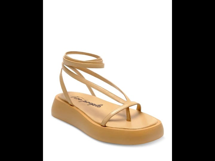 free-people-womens-winnie-ankle-strap-platform-sandals-yellow-size-7-us-37-eu-vachetta-1