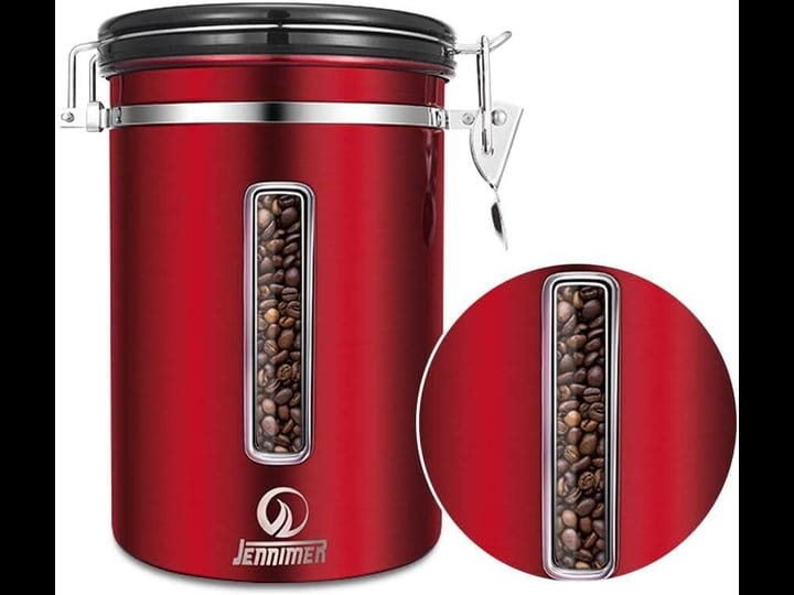 jennimer-coffee-container-airtight-stainless-steel-large-with-transparent-window-canister-fresher-be-1