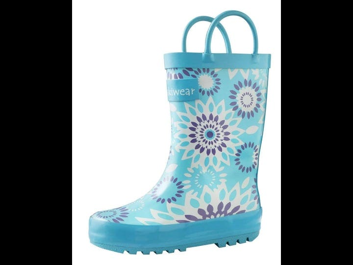 frozen-bursts-rain-boots-waterproof-for-girls-blue-9t-1