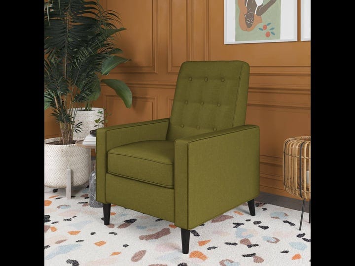 queer-eye-wimberly-pushback-recliner-mid-century-modern-accent-chair-olive-green-linen-1