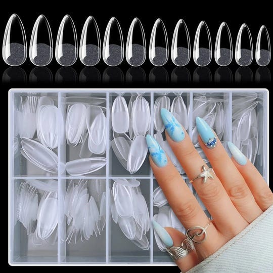 addfavor-240pcs-almond-nail-tips-clear-full-cover-medium-length-short-almond-fake-nails-acrylic-gel--1