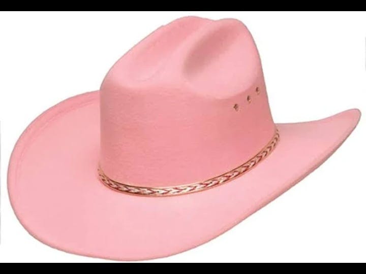 western-express-child-faux-felt-cowboy-hat-pink-1