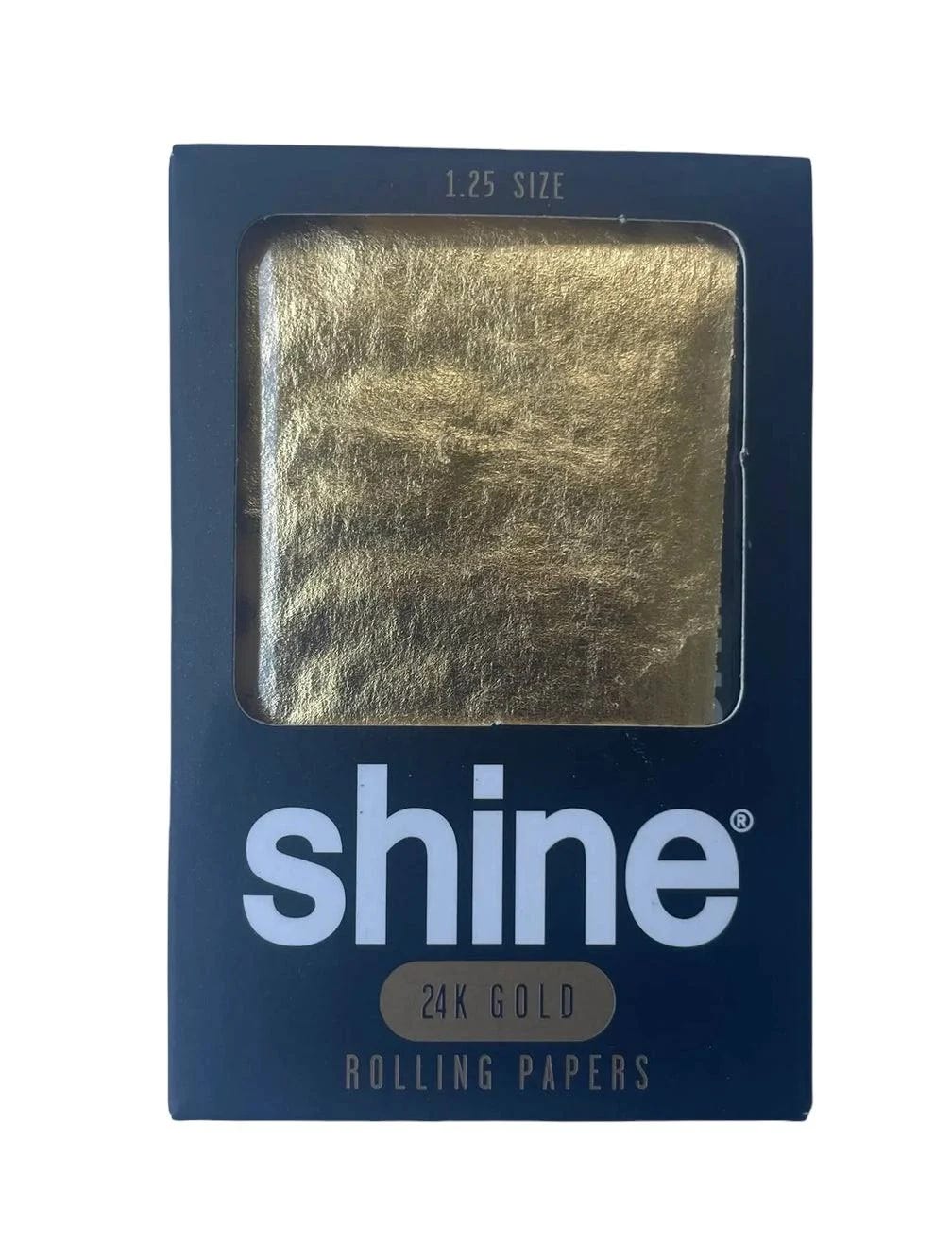 Luxury 1-Sheet Shine Gold Rolling Paper | Image