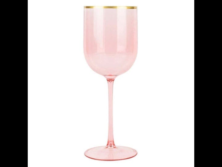 12-oz-pink-gold-rim-plastic-wine-goblets-5-pack-posh-setting-1