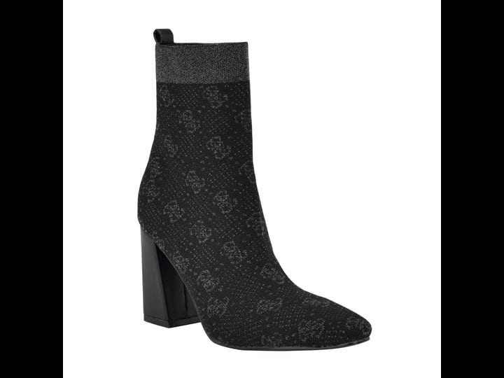 guess-yonel-sock-bootie-womens-black-size-6-boots-1