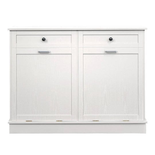 double-tilt-out-trash-kitchen-cabinet-tc-homeny-color-white-1