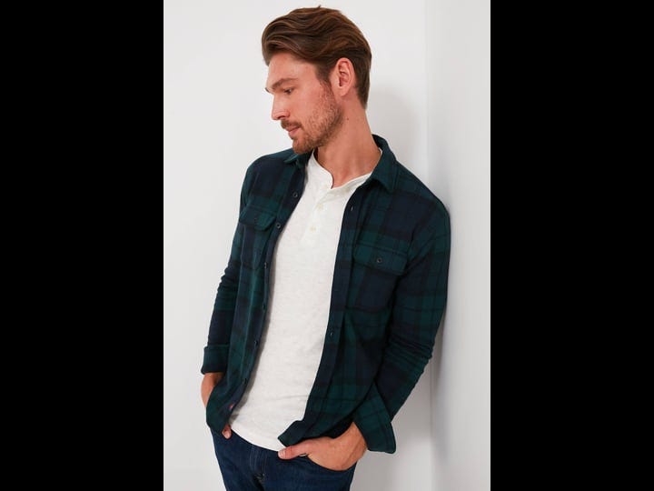 faherty-legend-sweater-shirt-blackwatch-plaid-s-1