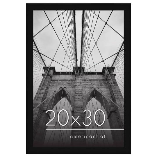 americanflat-poster-frame-20x30-black-1