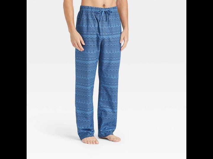 mens-plaid-flannel-lounge-pajama-pants-goodfellow-co-blue-xl-1