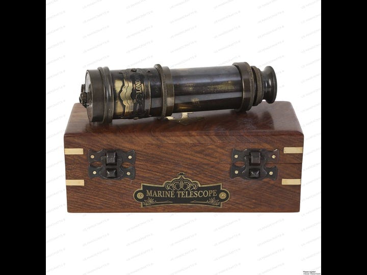 vintage-nautical-handheld-brass-telescope-with-wood-box-nautical-captain-spyglass-telescope-1