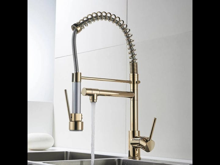 clihome-bm291g-pull-down-single-handle-kitchen-faucet-finish-gold-1