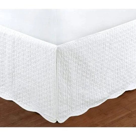 cozy-line-home-fashions-solid-white-matelasse-bed-skirt-dust-ruffle-with-split-corners-16-inch-drop--1