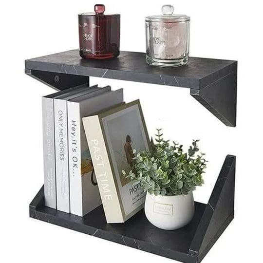 black-floating-shelves-16x8-inch-set-of-2-book-shelf-wall-mounted-shelves-for-wall-decor-and-storage-1