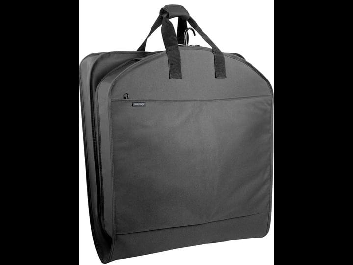 wallybags-garment-bag-52-inch-deluxe-travel-two-pockets-black-1