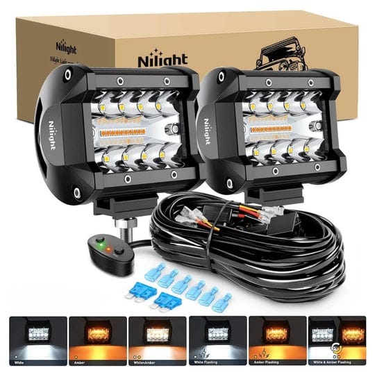 nilight-2pcs-4inch-60w-led-pods-spot-flood-amber-white-light-bar-strobe-6-modes-memory-function-off--1