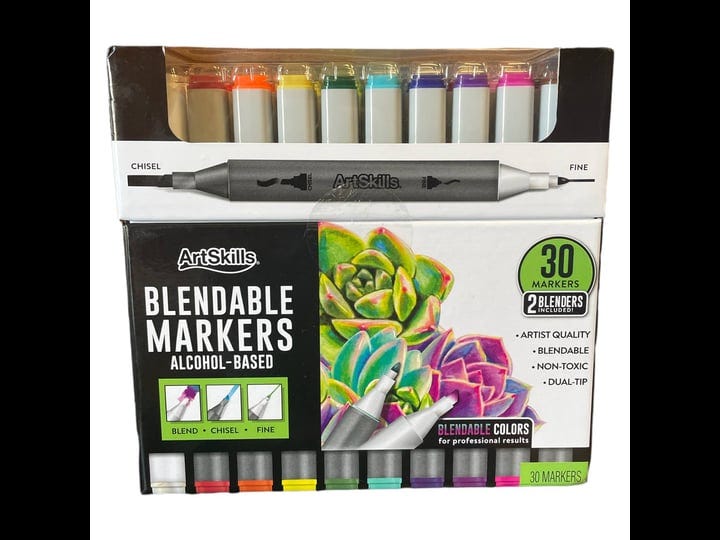 artskills-dual-tip-blendable-alcohol-marker-set-30-count-1