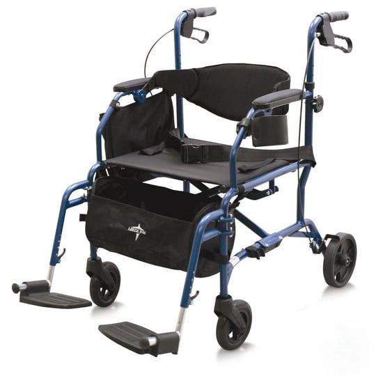 medline-combination-rollator-transport-chair-blue-1