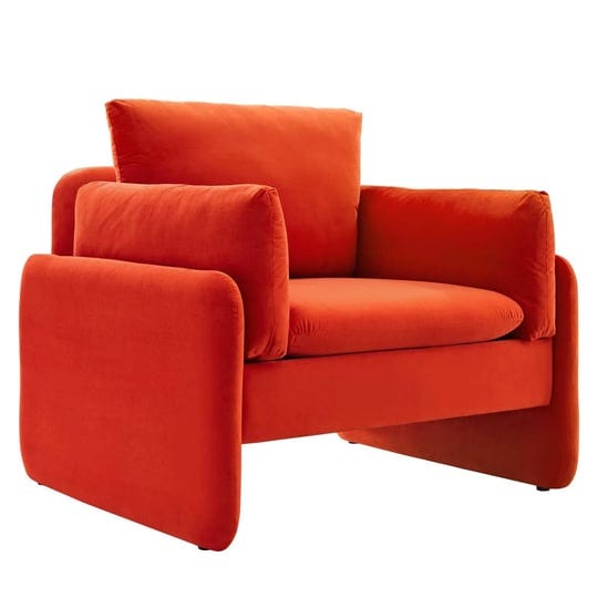 modway-indicate-orange-performance-velvet-armchair-1