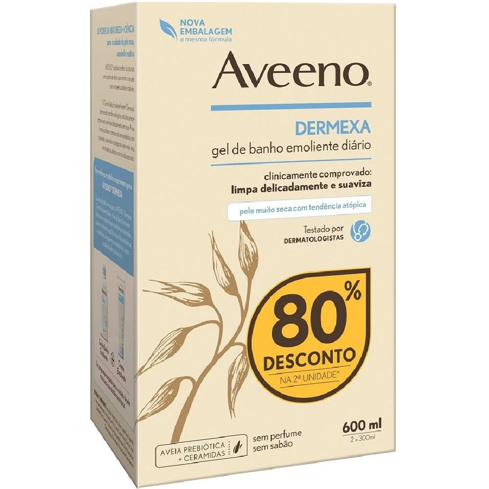 Aveeno Dermexa Oatmeal Bath Gel for Soothing Skin | Image