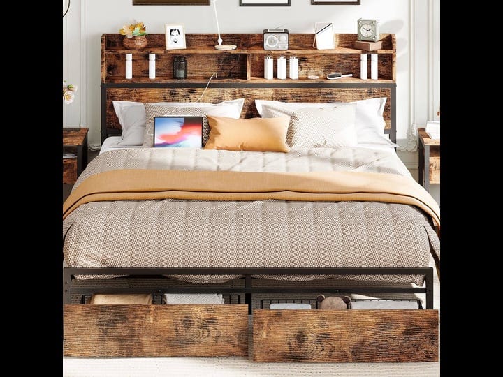 ironck-king-size-bed-frame-with-bookcase-headboard-drawer-charging-stationsturdy-metal-platform-bed--1