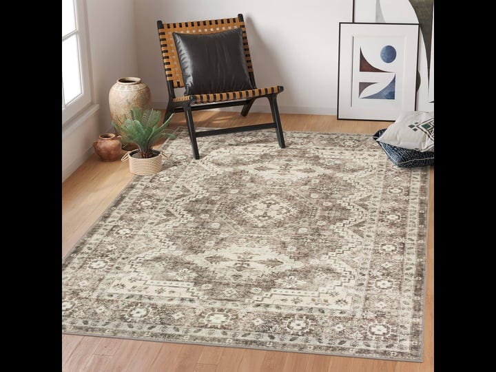 rugland-5x7-area-rugs-stain-resistant-washable-rug-anti-slip-backing-rugs-for-living-room-boho-vinta-1